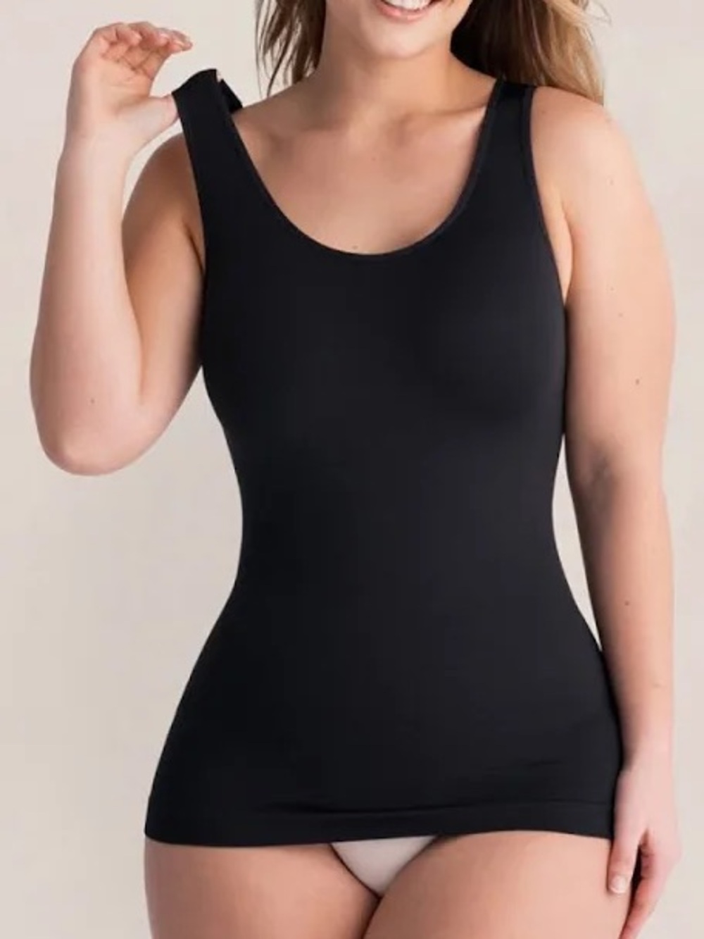 Shapermint Black Shaping Tank Top - Women's Slimming Layer